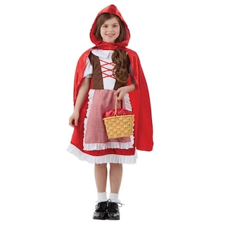 Foto 1 | Disfraz Divertido De Caperucita Roja Para Niñas De Talla Grande - Venta Internacional.