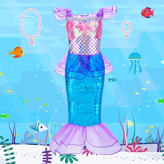 Foto 3 | Vestidos de Princesas Meland para Niñas - Venta Internacional