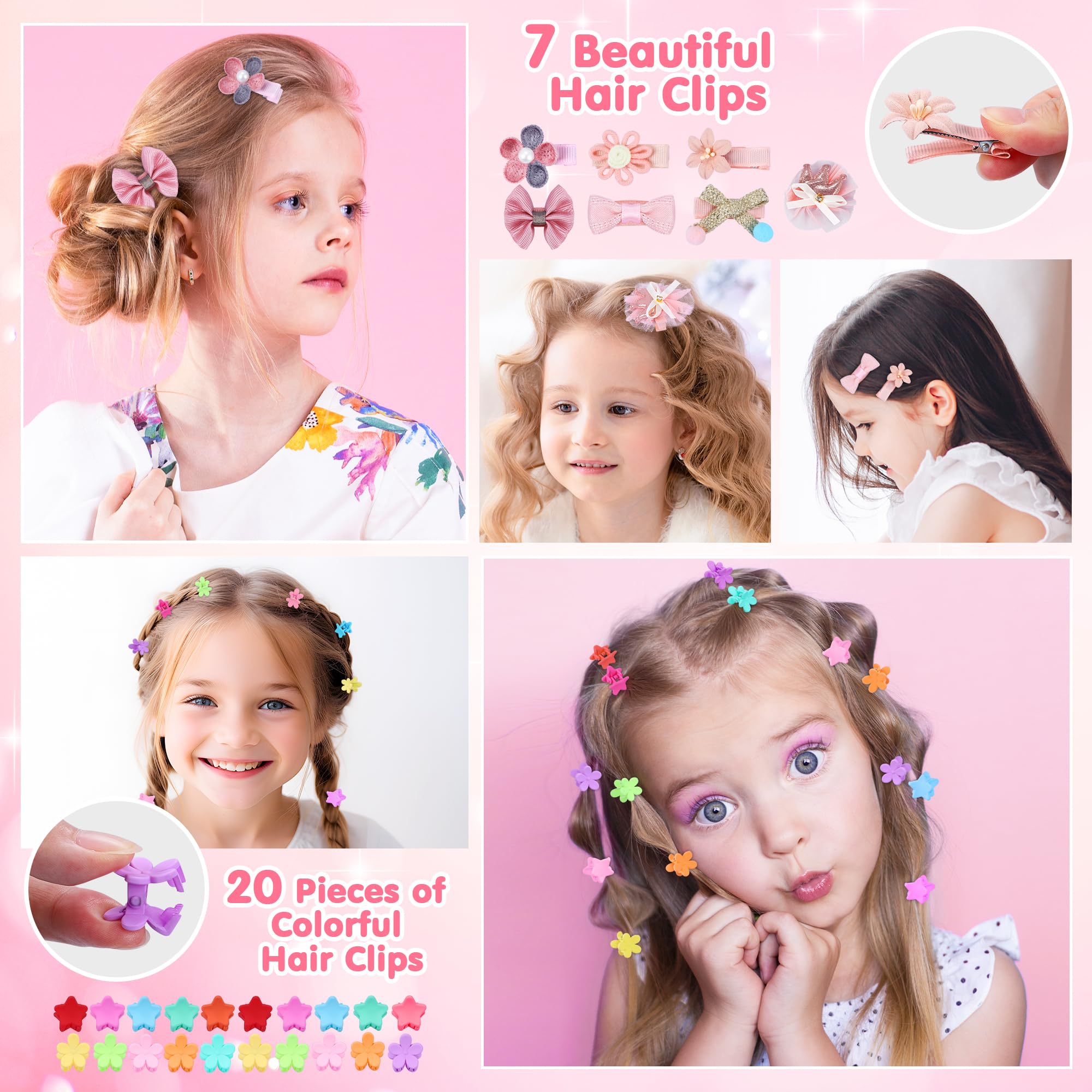 Foto 6 pulgar | Joyería de Juguete Minifun para Niñas 172 Piezas de Anillos y Collares - Venta Internacional