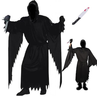 Foto 1 | Disfraz Negro para Halloween Infantil-Venta Internacional