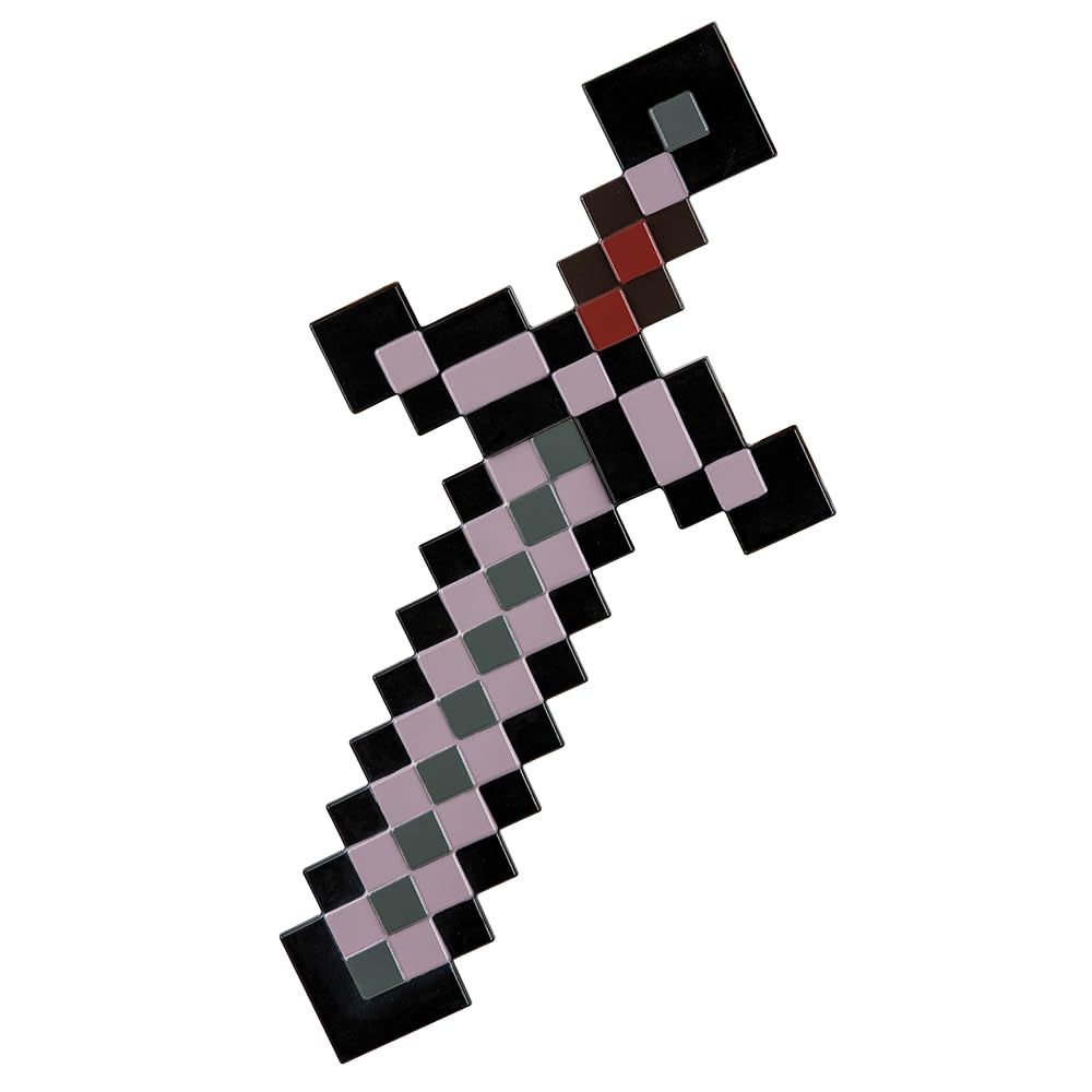 Disfraz, Accesorio, Disfraz, Minecraft, Netherite Sword, Para Niños - Venta Internacional.