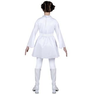 Foto 2 | Disfraz Jazwares Star Wars Princess Leia Para Jóvenes Con Cinturón Y Peluca - Venta Internacional.