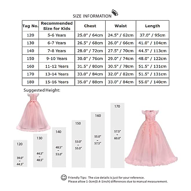 Foto 6 pulgar | Vestido Ibtom Castle Flower Girls Rojo Oscuro 7-8 Años - Venta Internacional.