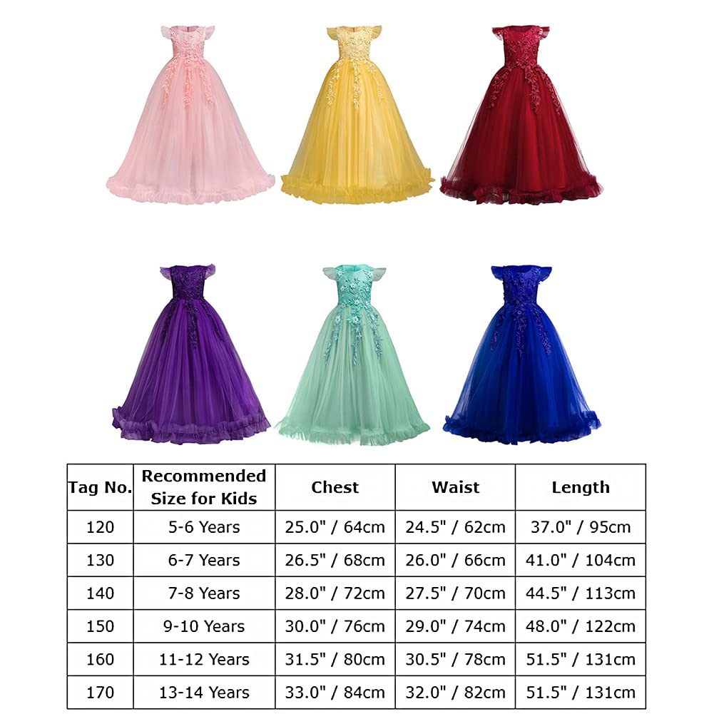 Foto 7 | Vestido Amarillo Ibtom Castle Para Niñas De 11 A 12 Años - Venta Internacional.