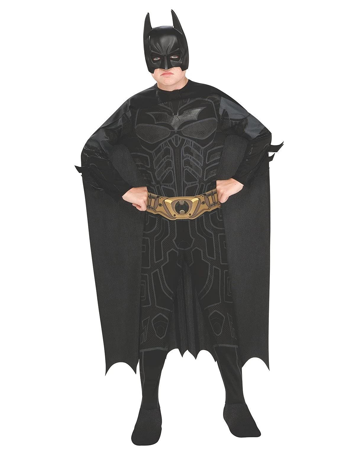 Foto 1 | Disfraz Infantil De Batman Dark Knight Rises Con Rubíes, Máscara Y Capa - Venta Internacional.