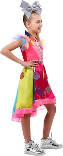 Foto 3 | Vestido De Disfraz Rubie's Jojo Siwa #2 Para Niña, Talla Pequeña - Venta Internacional.