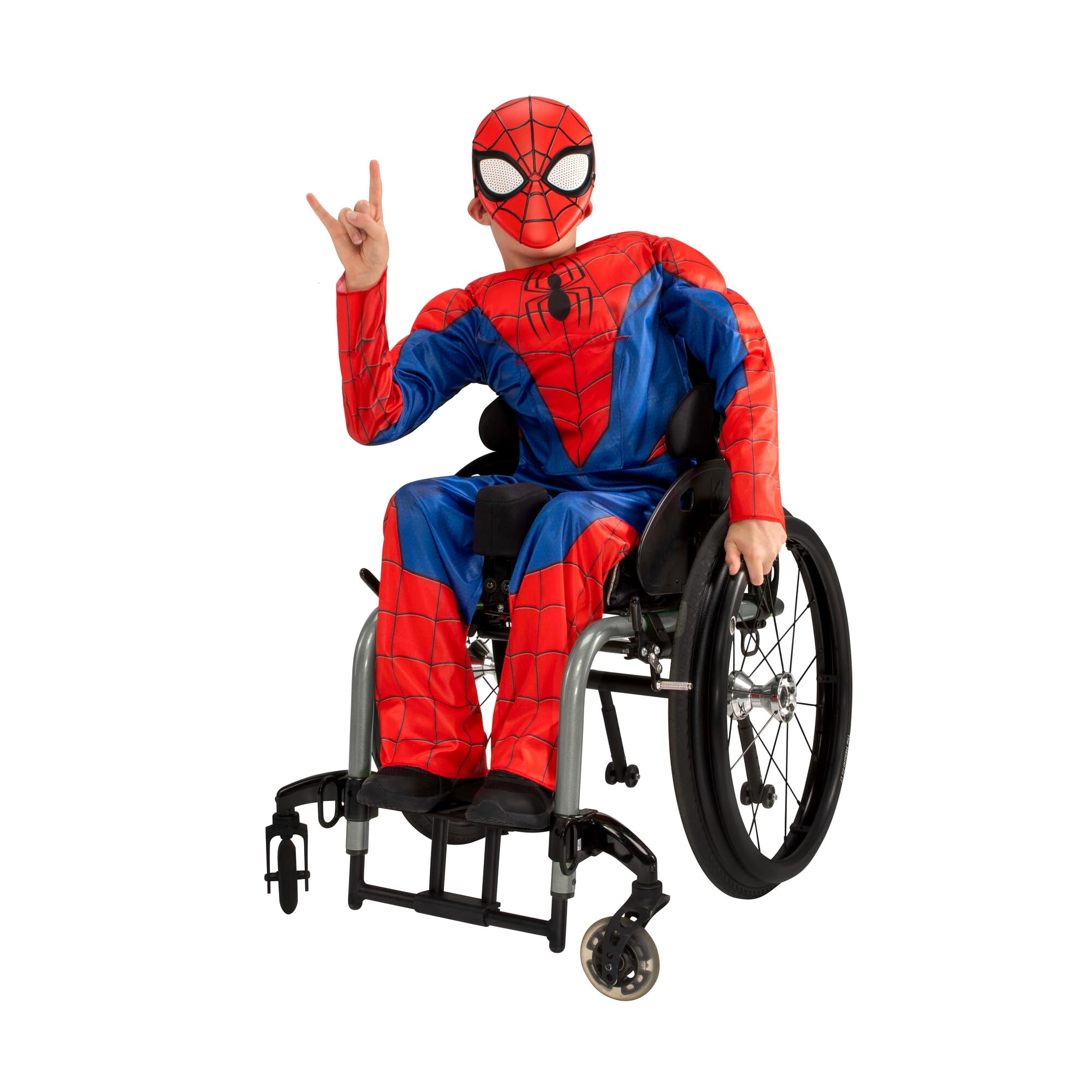 Foto 2 pulgar | Disfraz Oficial De Marvel Spider-man De Jazwares, Adaptado Para Jóvenes - Venta Internacional.