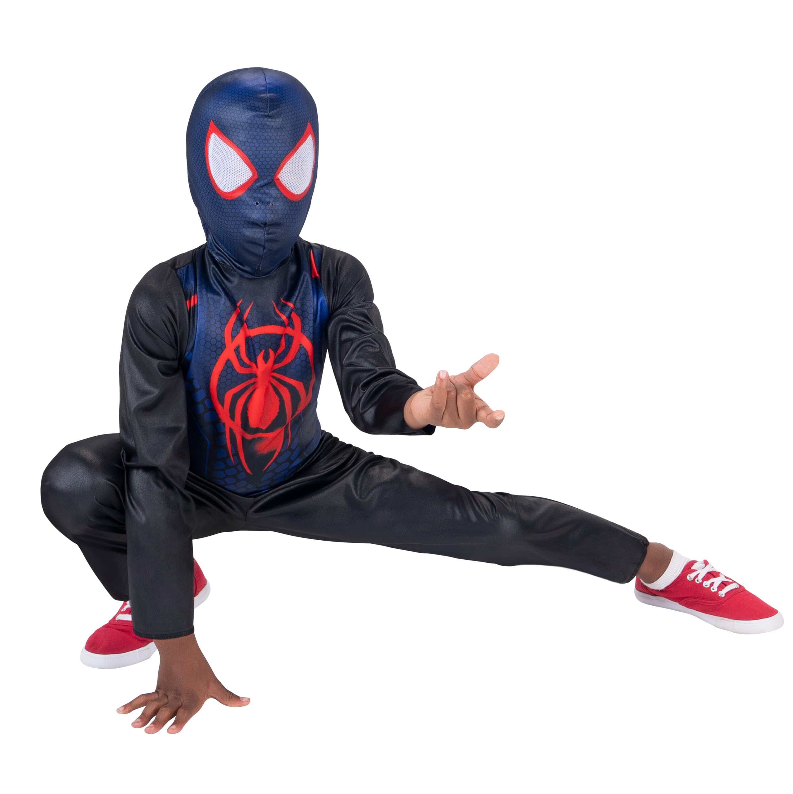 Foto 1 | Disfraz Jazwares Marvel Miles Morales Youth Con Máscara De Tela - Venta Internacional.