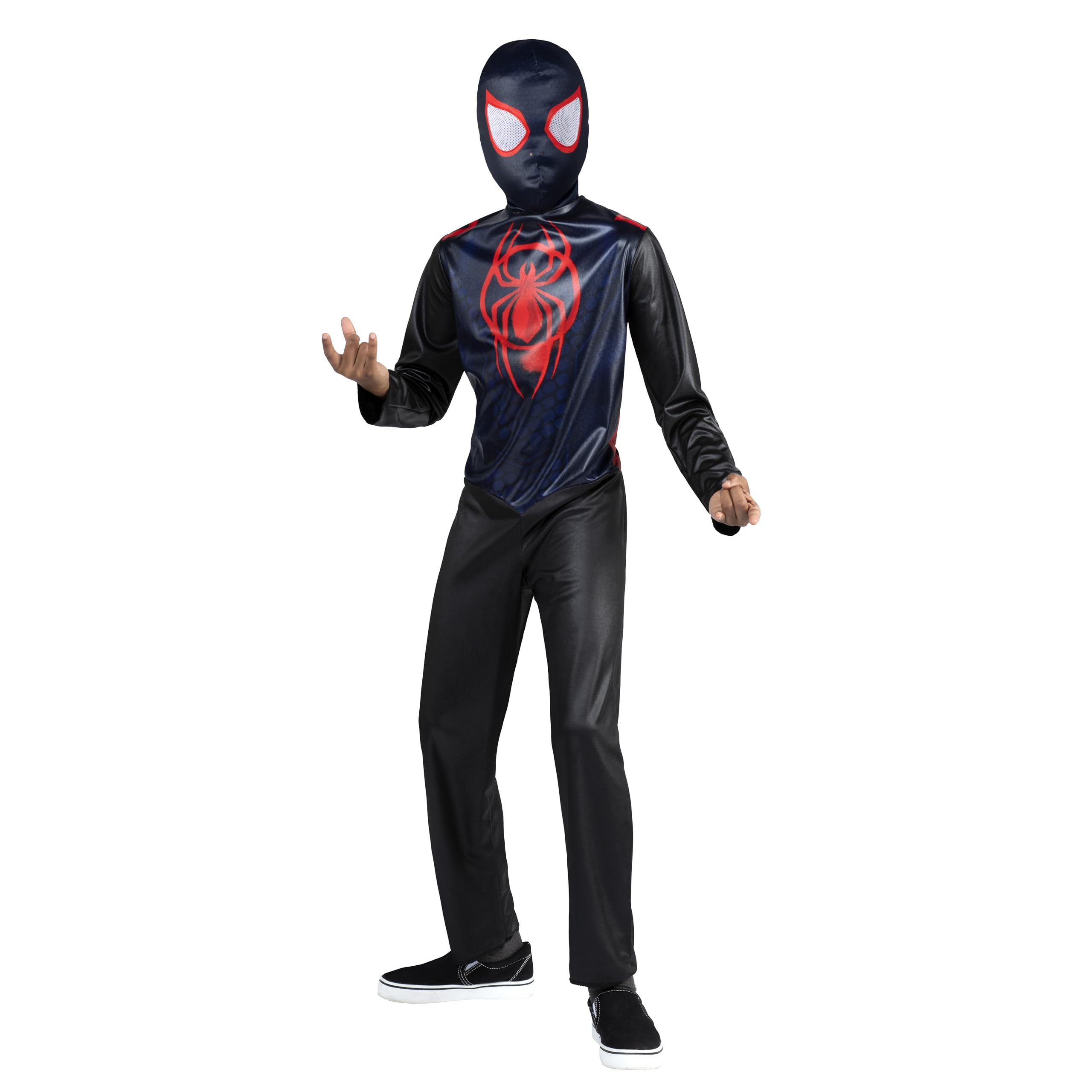 Foto 2 | Disfraz Jazwares Marvel Miles Morales Youth Con Máscara De Tela - Venta Internacional.