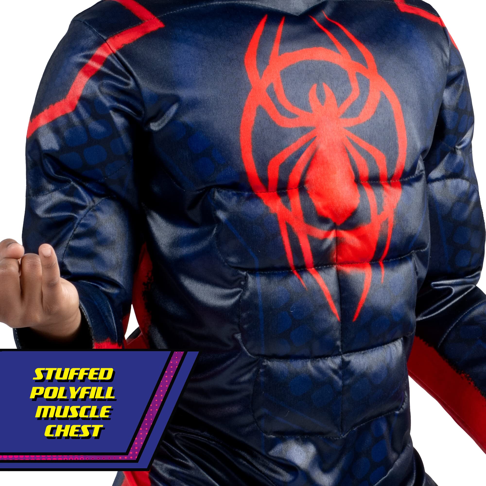 Foto 2 | Disfraz De Jazwares Disfraz Marvel Spider-man Miles Morales - Venta Internacional.