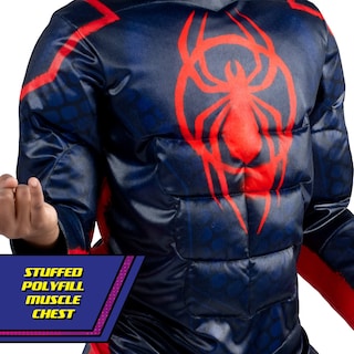 Foto 2 | Disfraz De Jazwares Disfraz Marvel Spider-man Miles Morales - Venta Internacional.