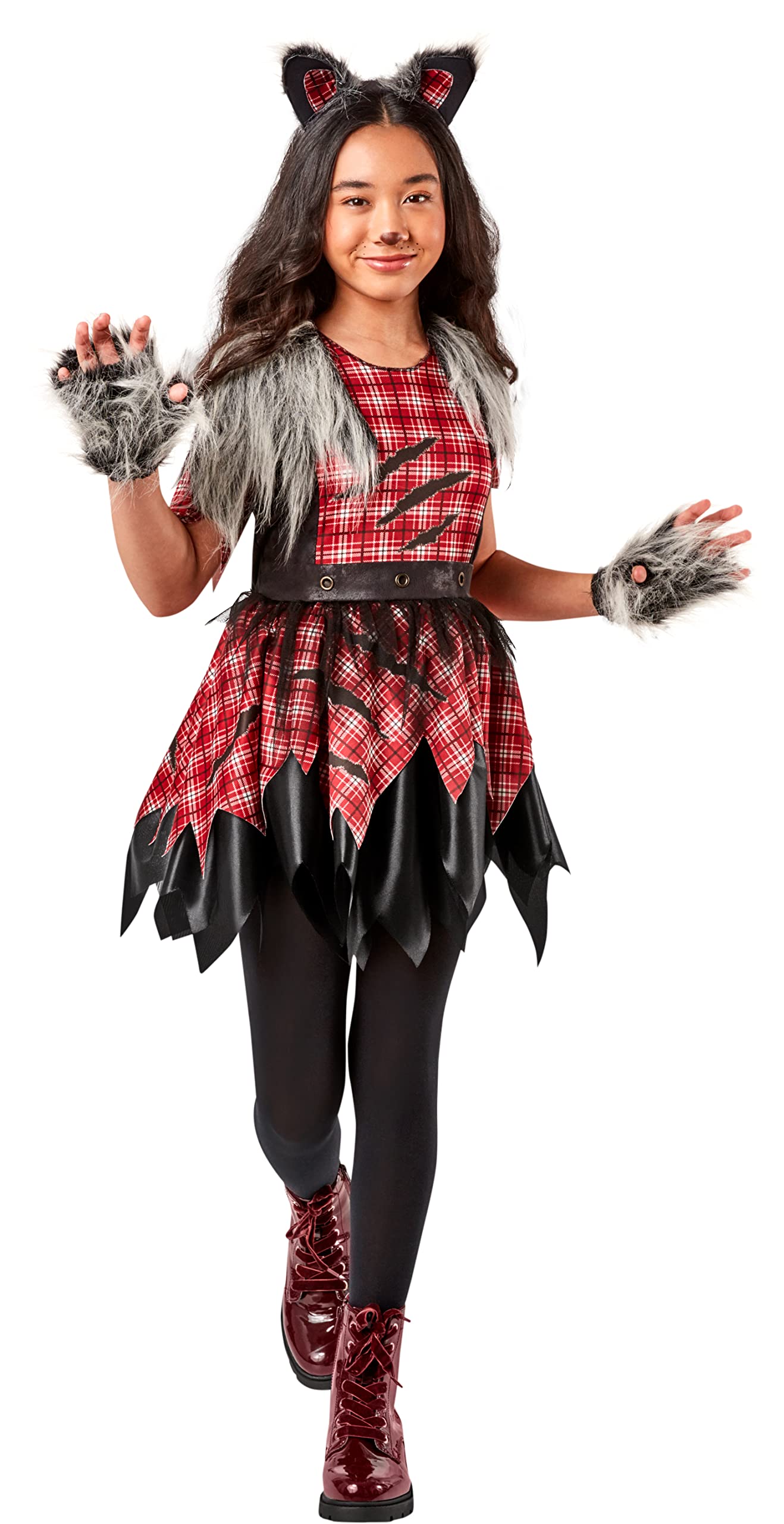 Foto 1 | Disfraz Rubie's Forum, Vestido De Hombre Lobo Para Niña, Talla L - Venta Internacional.