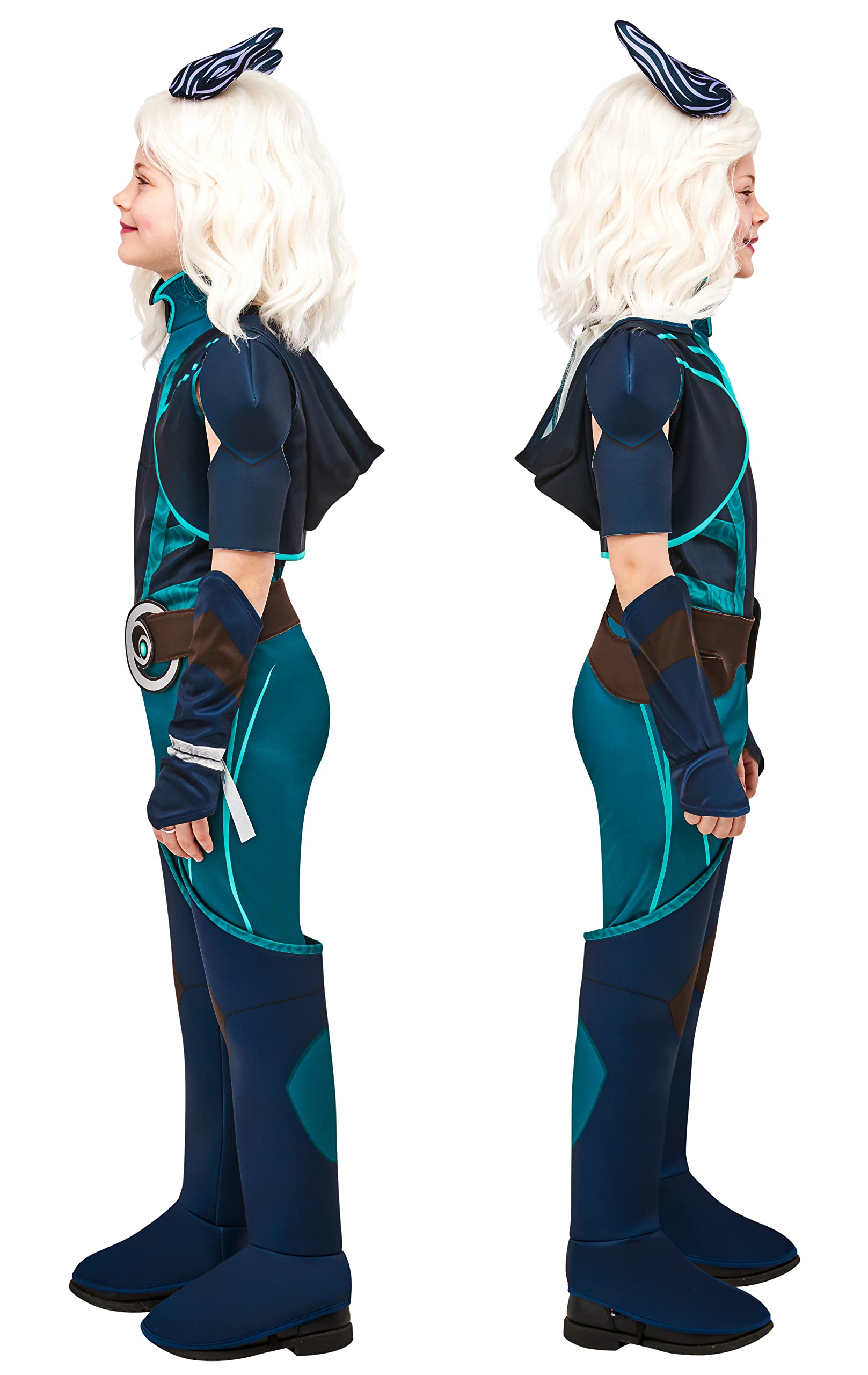 Foto 3 | Disfraz Rubie's De El Príncipe Dragón Rayla Para Niña, Talla M - Venta Internacional.