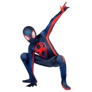 Foto 1 | Disfraz Jazwares Marvel Miles Morales Zentai Youth Deluxe - Venta Internacional.