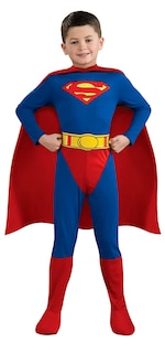 Foto 1 | Disfraz Infantil De Superman Rubíes, Color Azul Y Rojo, Talla Pequeña - Venta Internacional.