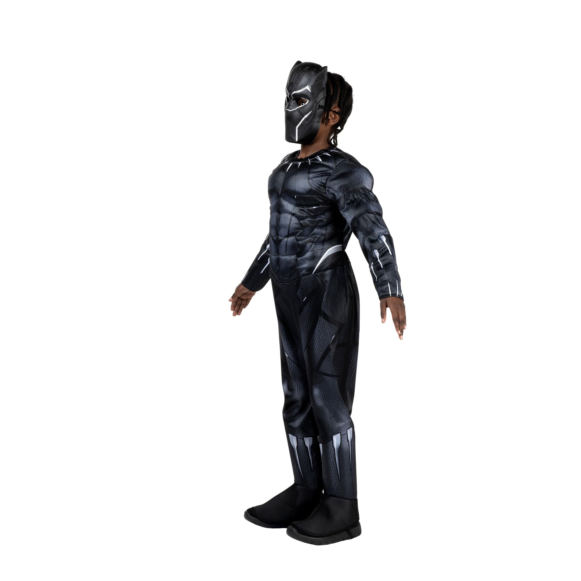 Foto 6 pulgar | Disfraz Oficial De Jazwares Black Panther Para Jóvenes De Halloween (m) - Venta Internacional.