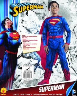 Foto 2 | Disfraz De Superman De Dc Universe De Rubies Para Niños, Talla Mediana - Venta Internacional.