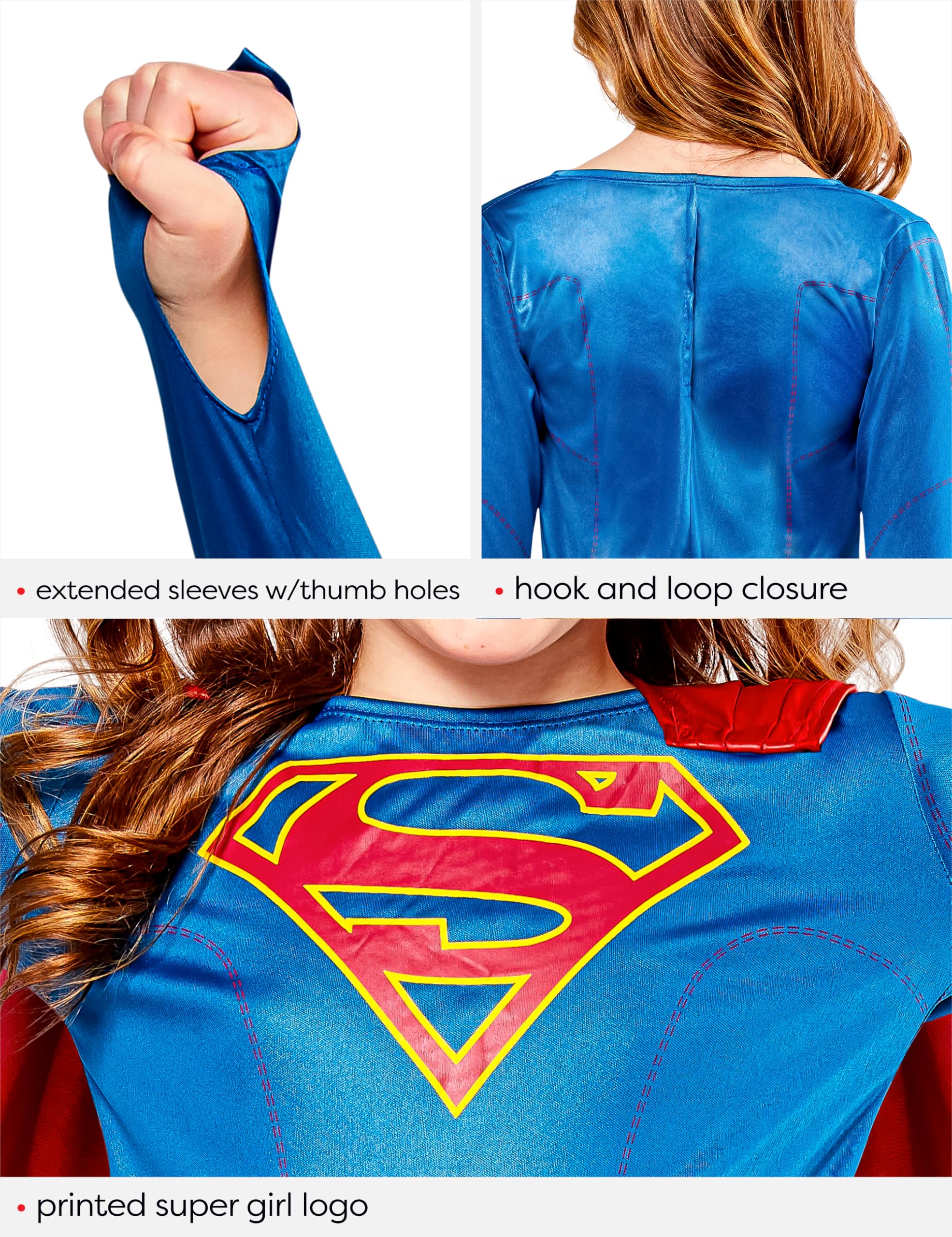 Foto 3 pulgar | Disfraz De Rubie's Disfraz Infantil De Supergirl, Serie De Televisión Pequeña - Venta Internacional.