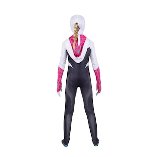 Foto 5 | Disfraz Jazwares Spider-gwen Oficial Para Jóvenes De Zentai Halloween - Venta Internacional.