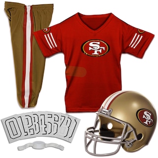 Foto 1 | Conjunto De Uniforme Franklin Sports San Francisco 49ers Kids Nfl - Venta Internacional.