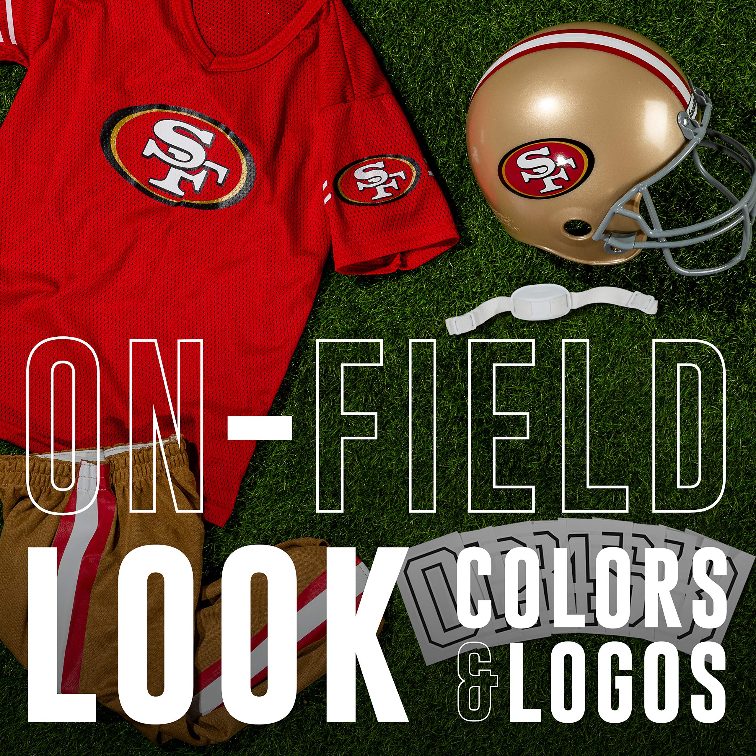 Foto 3 pulgar | Conjunto De Uniforme Franklin Sports San Francisco 49ers Kids Nfl - Venta Internacional.