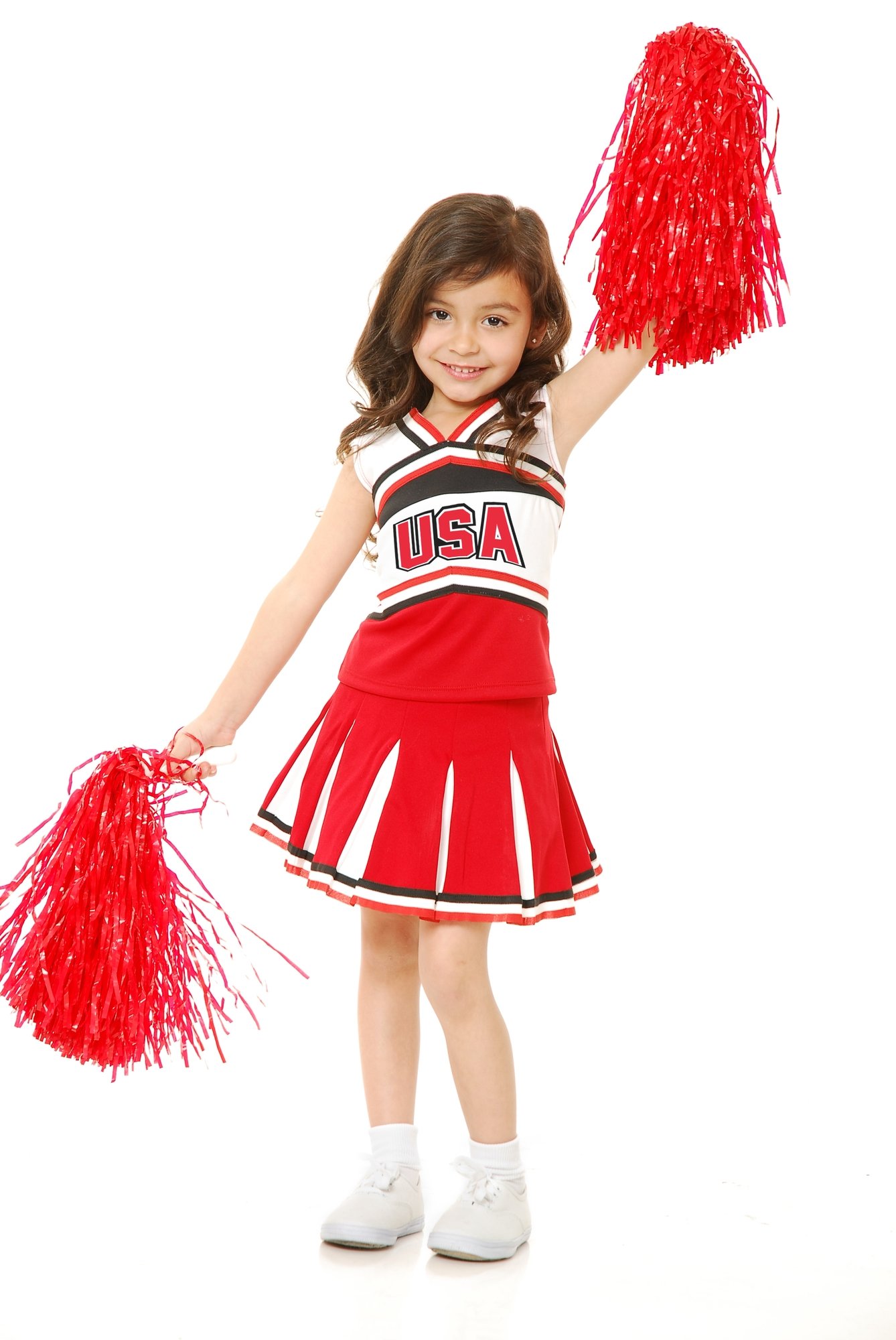 Foto 1 | Disfraz Rubie's Child's Charades Usa Cheerleader, Talla M - Venta Internacional.