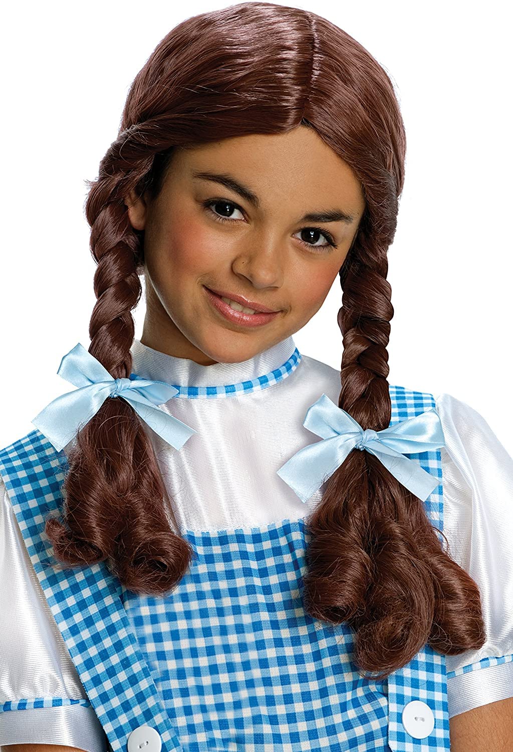 Peluca Infantil Dorothy Brown De El Mago De Oz De Rubíes - Venta Internacional.