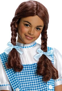 Foto 1 | Peluca Infantil Dorothy Brown De El Mago De Oz De Rubíes - Venta Internacional.