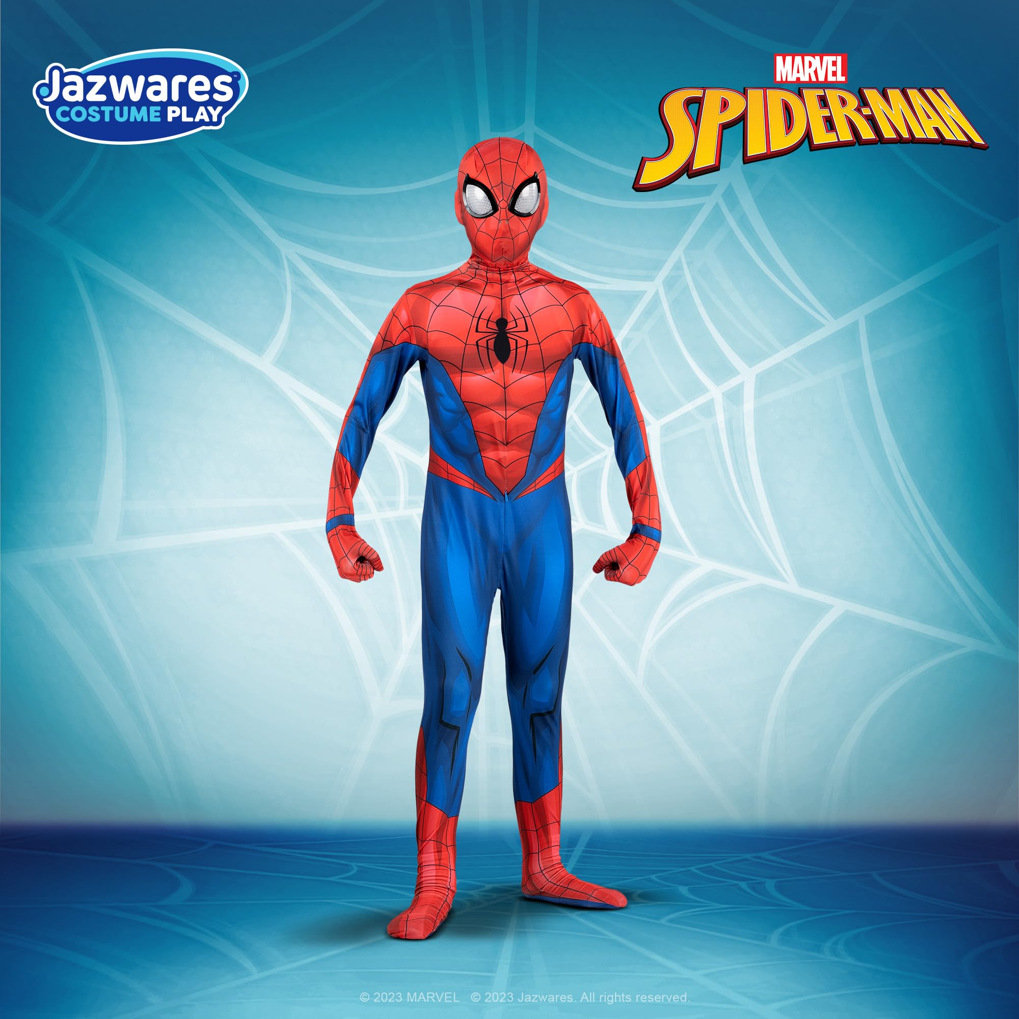 Foto 5 pulgar | Disfraz Jazwares Costume Play Marvel Spider-man Zentai Youth - Venta Internacional.