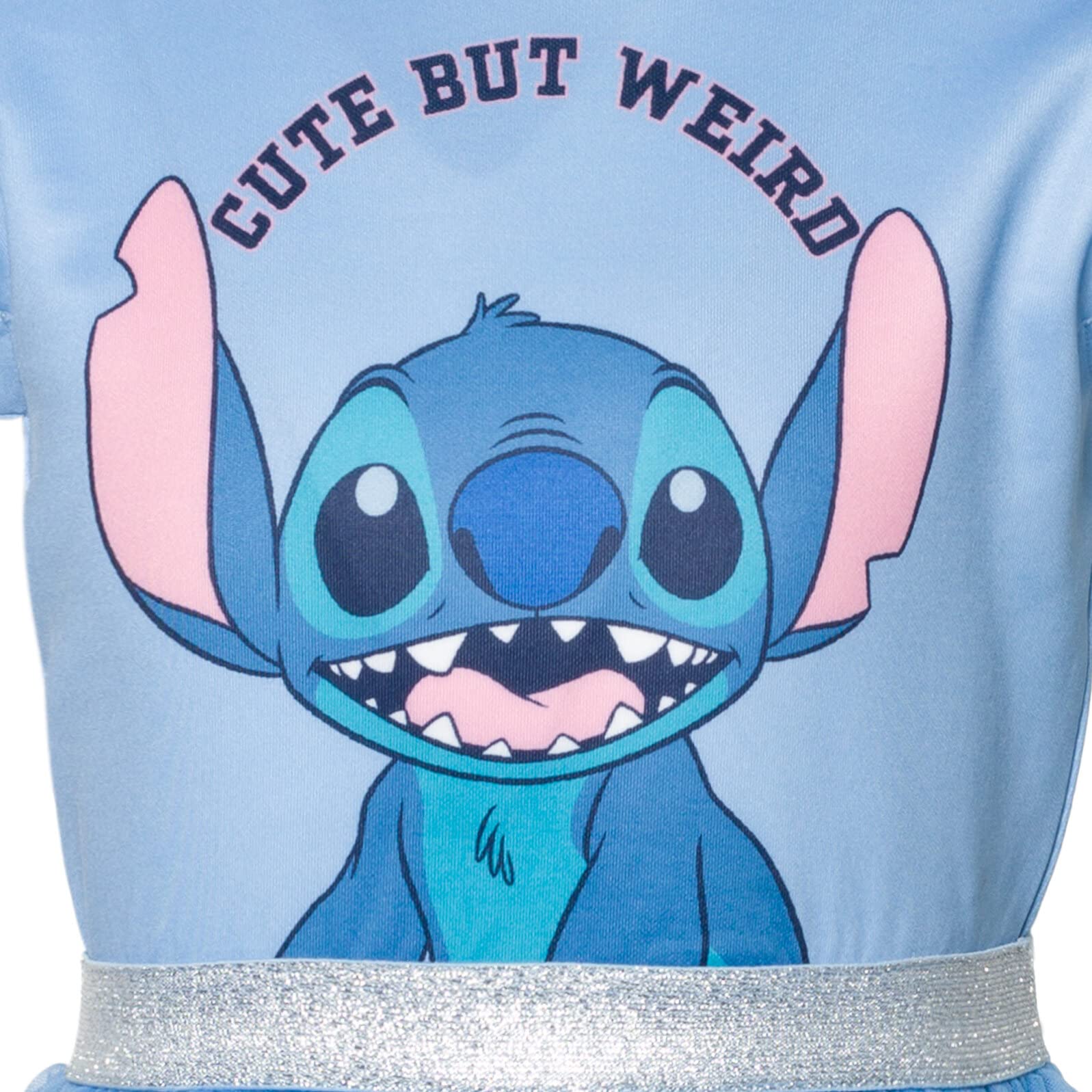 Foto 6 pulgar | Vestido Disney Lilo & Stitch Cosplay De Manga Corta Para Niña, Azul 4 - Venta Internacional.