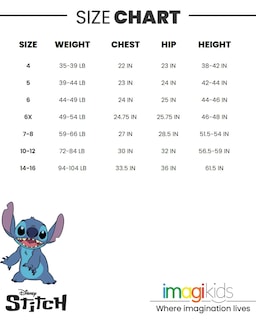 Foto 6 | Vestido Disney Lilo & Stitch Cosplay De Manga Corta Para Niña, Azul 4 - Venta Internacional.