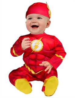 Foto 1 | Mono The Flash De Costume Rubie's Para Bebés Y Niños Pequeños Con Sombrero, De 6 A 12 M - Venta Internacional.