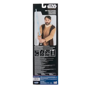 Foto 3 | Accesorio De Disfraz Jazwares Star Wars Obi-wan Kenobi Con Luz - Venta Internacional.