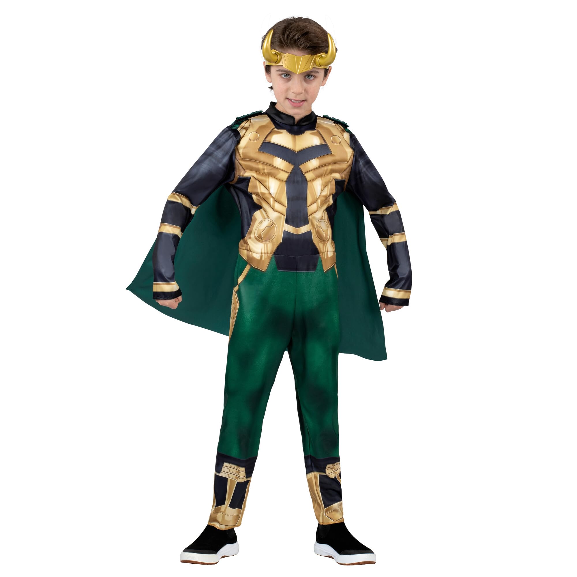 Foto 1 | Disfraz De Halloween Jazwares Marvel Loki Youth Con Capa (s) - Venta Internacional.