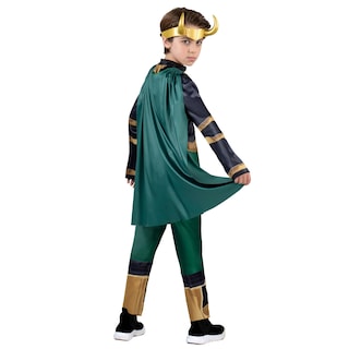 Foto 2 | Disfraz De Halloween Jazwares Marvel Loki Youth Con Capa (s) - Venta Internacional.
