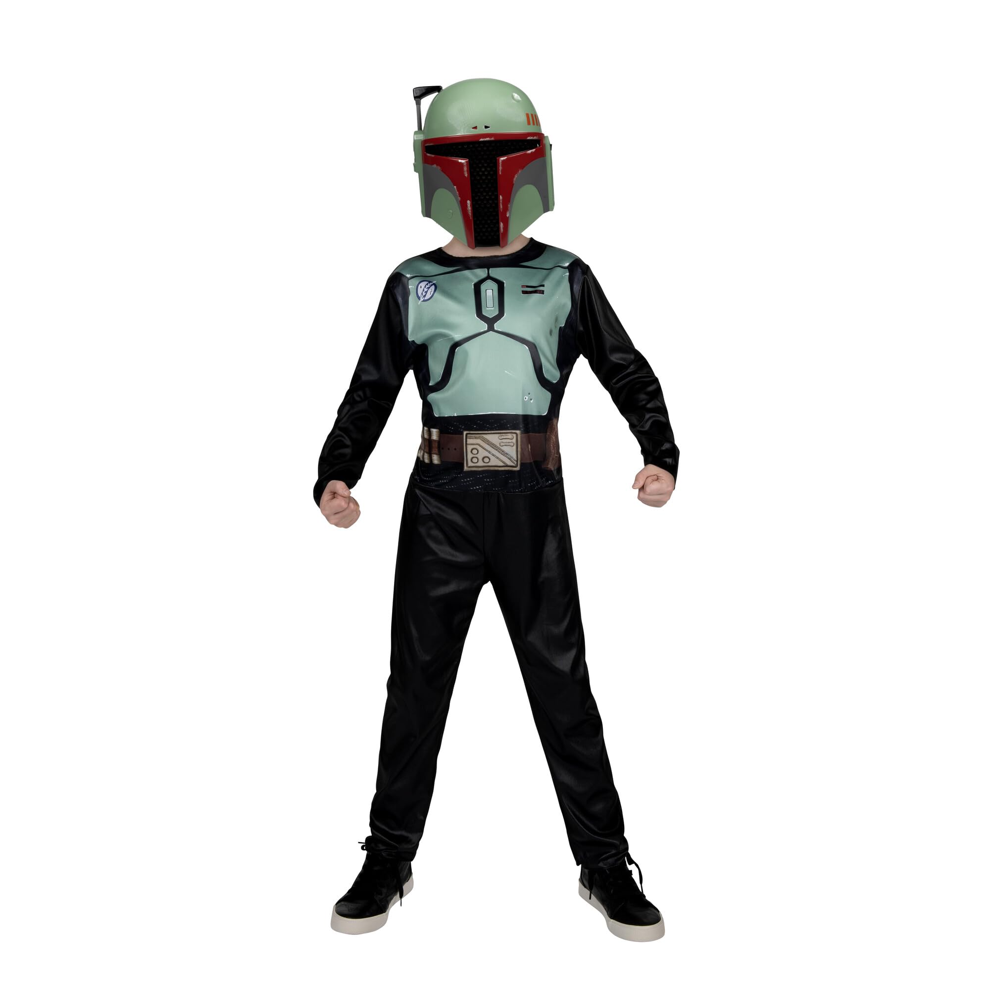 Foto 1 | Disfraz De Halloween Jazwares Star Wars Boba Fett Para Jóvenes, Negro - Venta Internacional.
