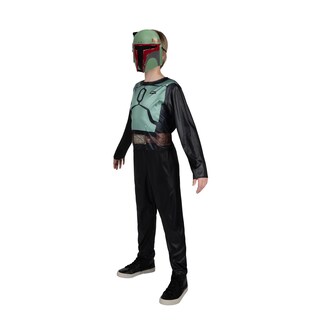 Foto 4 | Disfraz De Halloween Jazwares Star Wars Boba Fett Para Jóvenes, Negro - Venta Internacional.