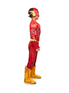 Foto 3 | Disfraz Rubie's Dc Superheroes Flash Deluxe Para Niños, Tamaño Mediano - Venta Internacional.