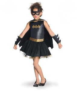 Foto 1 | Disfraz De Rubie's, Vestido Tutú De Batgirl De Dc Comics De La Liga De La Justicia Para Niños - Venta Internacional.