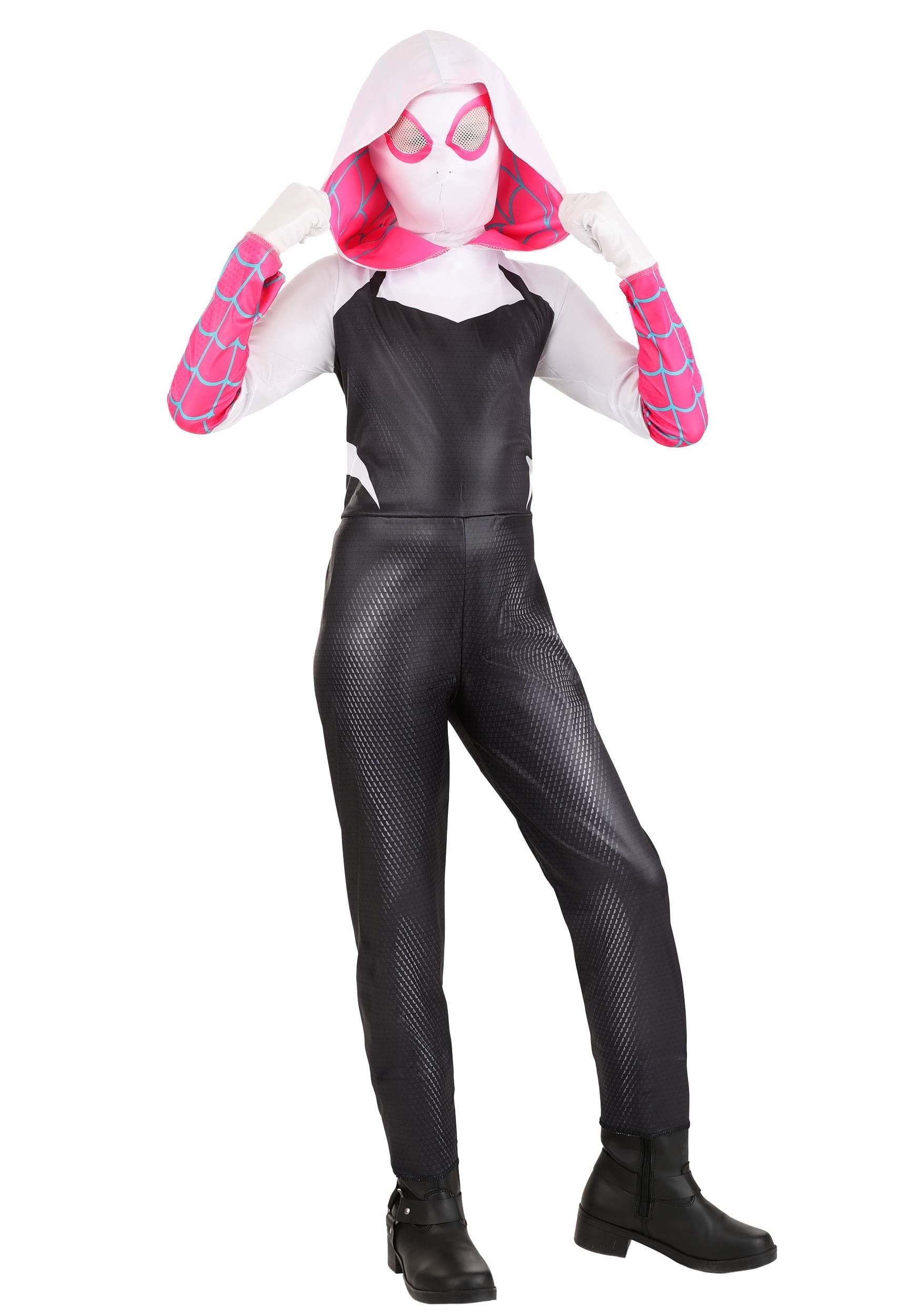 Foto 3 pulgar | Disfraz Jazwares Disfraz Play Spider-gwen Halloween Youth - Venta Internacional.