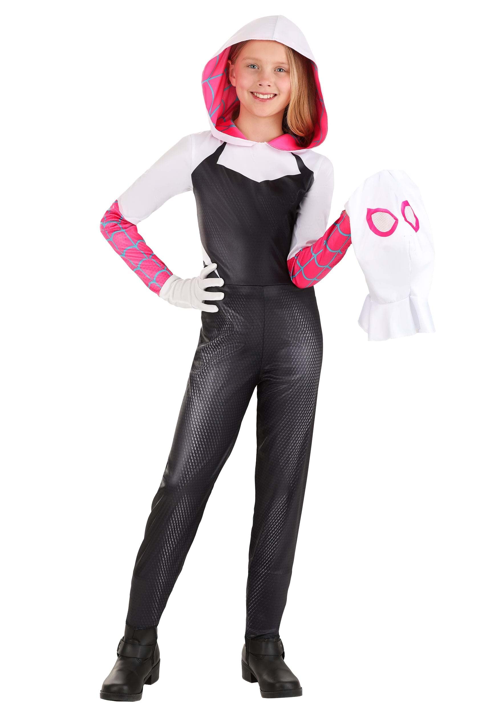 Foto 7 pulgar | Disfraz Jazwares Disfraz Play Spider-gwen Halloween Youth - Venta Internacional.