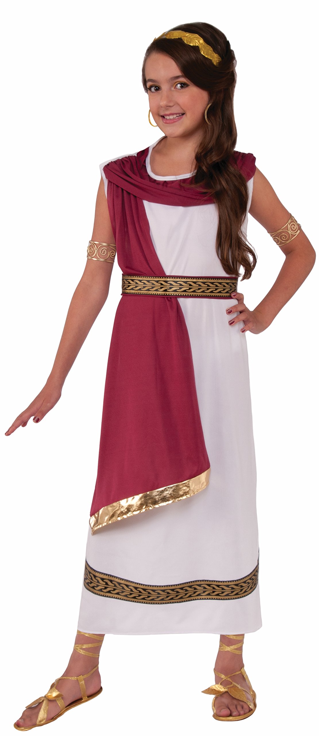 Foto 2 pulgar | Disfraz Rubie's Greek Goddess Para Niño, Talla Grande - Venta Internacional.