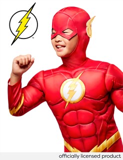 Foto 6 | Disfraz De Superhéroe Rubie's The Flash Deluxe Para Niños Y Niños - Venta Internacional.