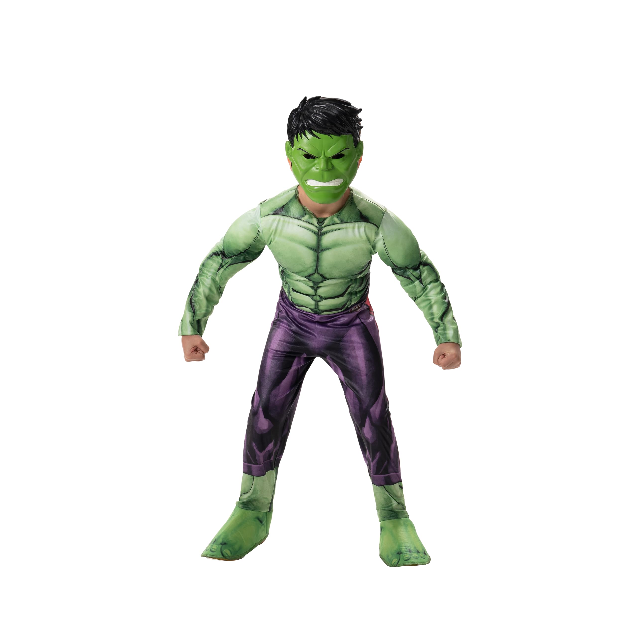 Foto 1 | Disfraz Jazwares Costume Play Marvel Hulk Youth Con Máscara (l) - Venta Internacional.