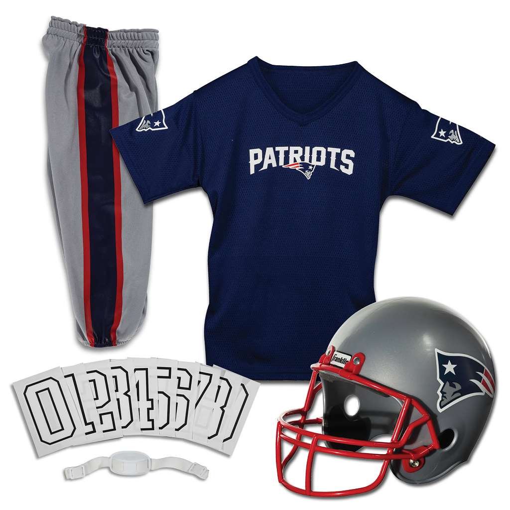 Foto 2 pulgar | Conjunto De Uniforme Franklin Sports New England Patriots Kids Nfl - Venta Internacional.