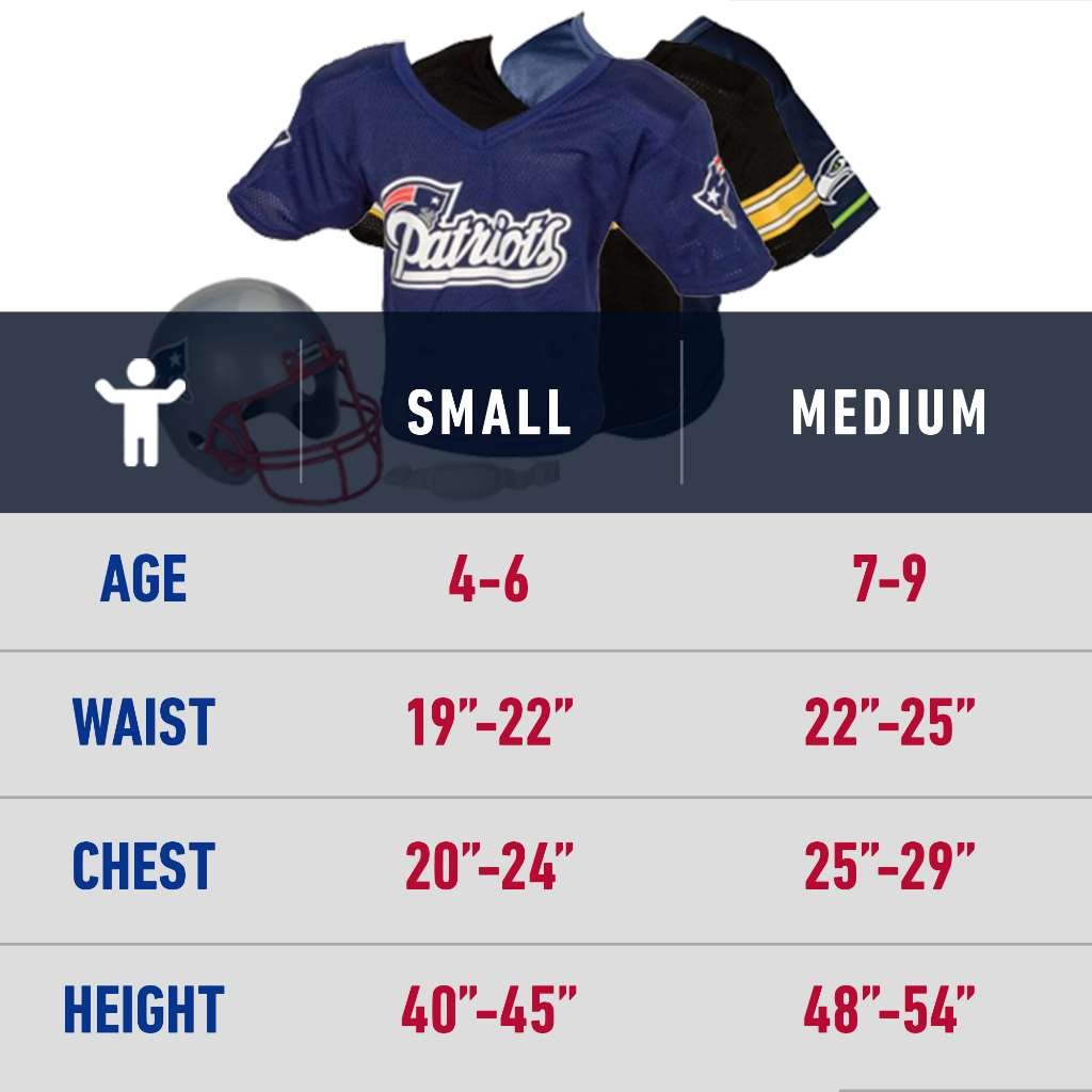 Foto 6 pulgar | Conjunto De Uniforme Franklin Sports New England Patriots Kids Nfl - Venta Internacional.