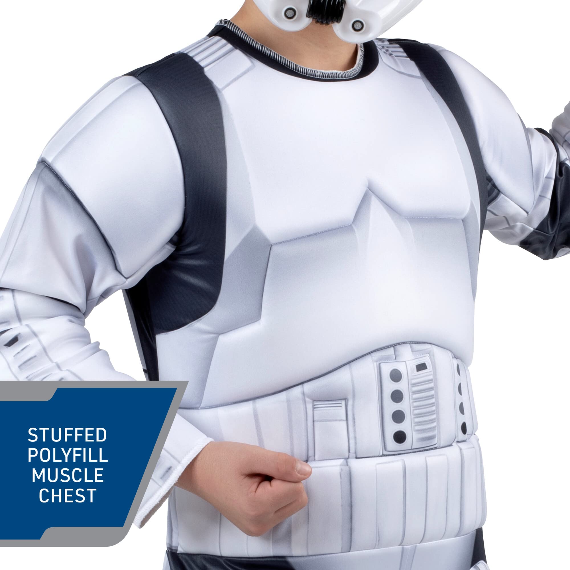 Foto 3 pulgar | Disfraz Jazwares Star Wars Stormtrooper Youth Premium Qualux - Venta Internacional.