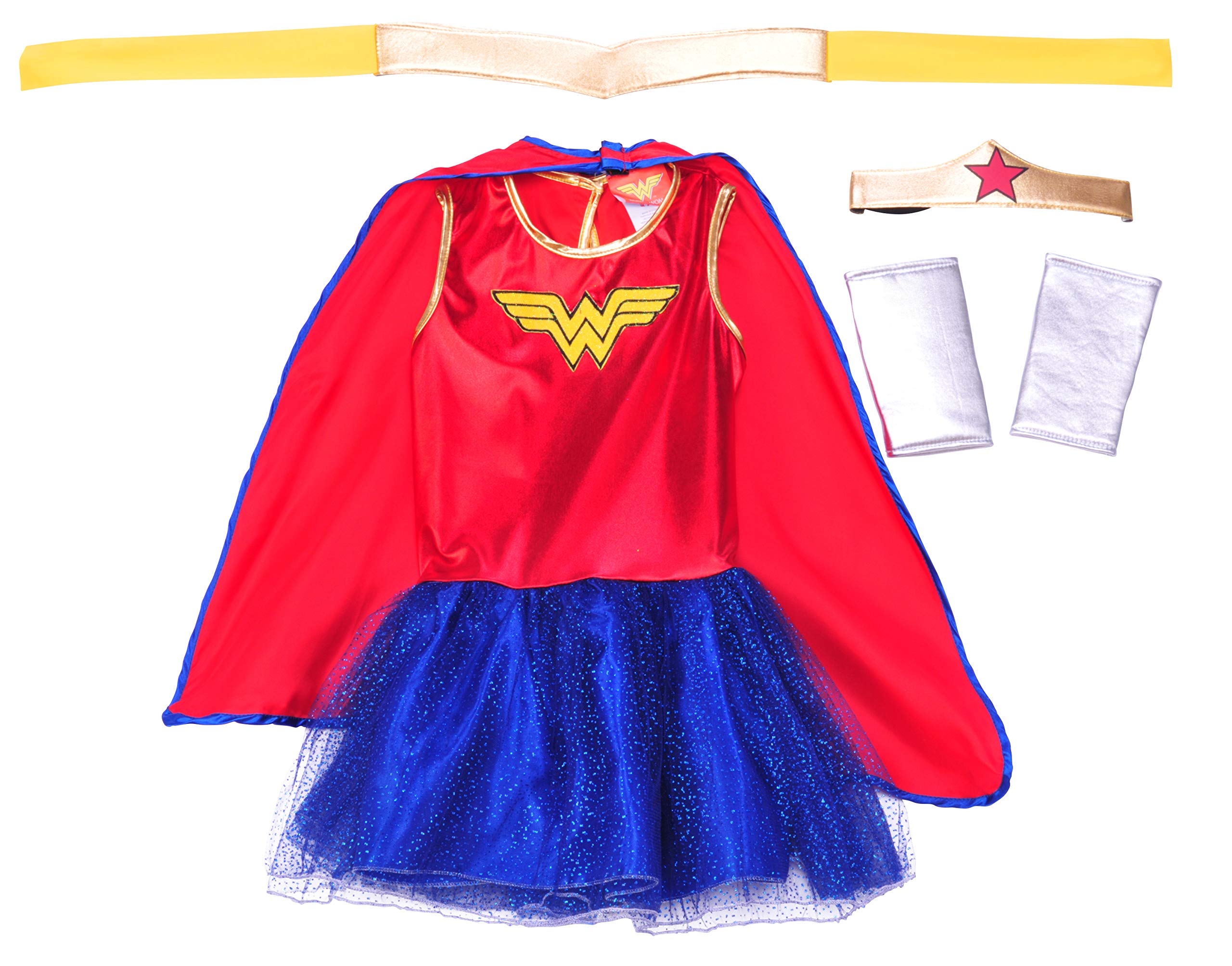 Foto 3 pulgar | Vestido Tutú Infantil De Costume Rubie's Justice League Wonder Woman - Venta Internacional.