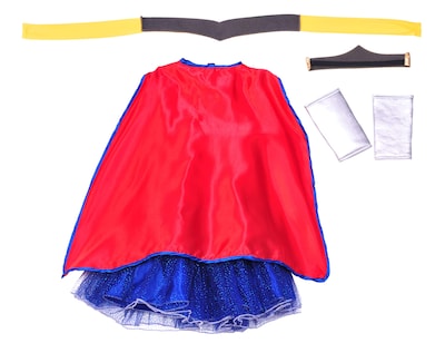 Foto 3 | Vestido Tutú Infantil De Costume Rubie's Justice League Wonder Woman - Venta Internacional.