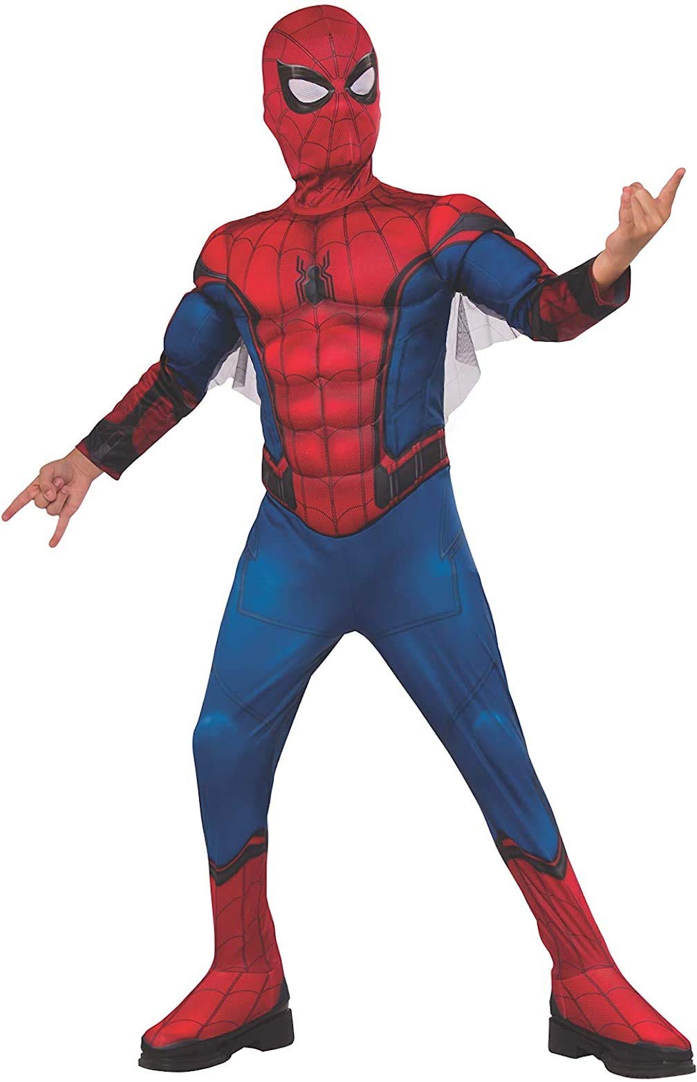 Foto 2 pulgar | Disfraz Infantil De Rubie's Spider-man De Marvel Lejos De Casa - Venta Internacional.